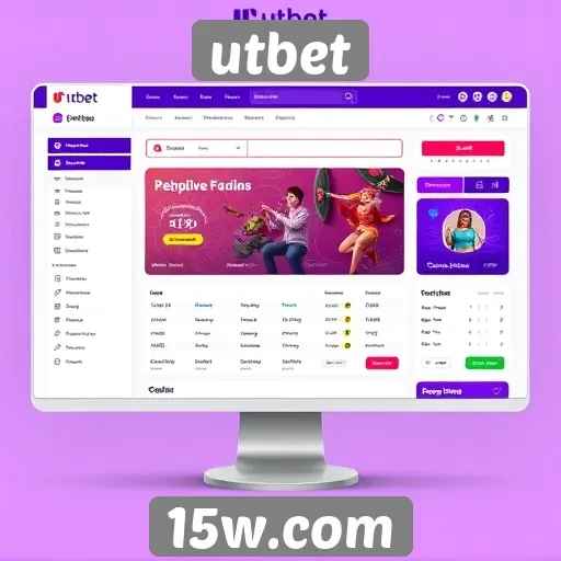 interface do utbet tem design intuitivo